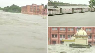 Gujarat Rains: गुजरात में बारिश का कहर, घेला नदी ने दिखाया अपना रौद्र रूप- Video