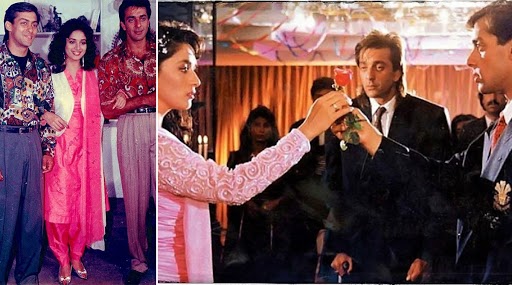 29 Years of Saajan: माधुरी दीक्षित की फिल्म 'साजन' के पूरे हुए 29 साल, एक्ट्रेस ने संजय दत्त और सलमान खान संग शेयर की ये यादगार फोटो