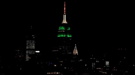 74th Independence Day: तिरंगे के रंग में रंगी नजर आई अमेरिका की एंपायर स्टेट बिल्डिंग, देखें तस्वीर