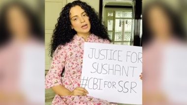 Sushant Singh Rajput Death Case: सुप्रीम कोर्ट के फैसले से पहले कंगना रनौत ने उठाई सीबीआई जांच की मांग, शेयर किया वीडियो