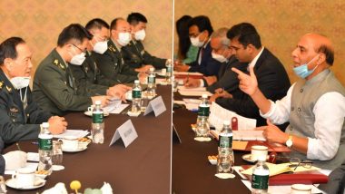 Rajnath Singh Meets Chinese Defence Minister Wei Fenghe in Moscow: सीमा पर तनाव के बीच, चीन के रक्षा मंत्री वेई फेंगहे के साथ राजनाथ सिंह की बैठक, ड्रैगन ने किया था आग्रह