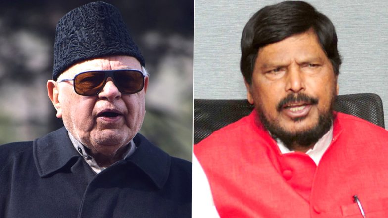Parliament में फारूक अब्दुल्ला बोले ‘चीन की तरह पाक से भी होनी चाहिए बात’, केन्द्रीय मंत्री रामदास अठावले ने दिया करारा जवाब