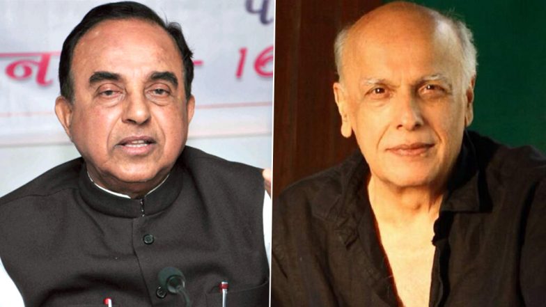 Subramanian Swamy Takes a Dig at Mahesh Bhatt: सुब्रमण्यम स्वामी ने 'सड़क 2' निर्देशक पर कसा तंज, पूछा- महेश भट्ट ने इस्लाम कबूल कर लिया क्या?