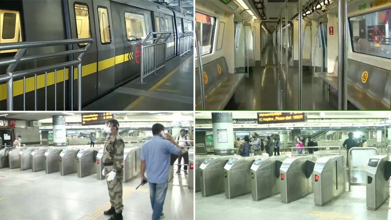 Delhi Metro: 169 दिन बाद फिर से पटरियों पर दौड़ी दिल्ली मेट्रो, हुडा सिटी सेंटर से समयपुर बादली के लिए सेवा शुरू