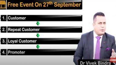 Bada Business 'Retail Ka Mahakumbh Event' 2020: 27 सितंबर को Dr Vivek Bindra के साथ होगा रिटेल पर विश्व का सबसे बड़ा ऑनलाइन वेबिनार, दोपहर 12 बजे से YouTube पर ऐसे देखें लाइव