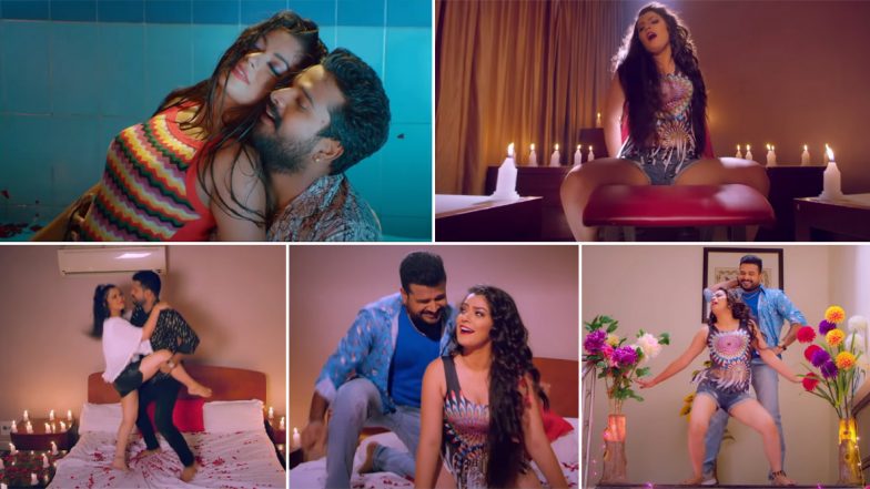 Bhojpuri Hot Song: ‘गोरी करे दा पलंग पे फाईट’ में रितेश पांडे और निधि झा का हॉट डांस लोगों के बीच छाया, Viral वीडियो कर देगा हैरान