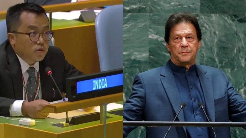 संयुक्त राष्ट्र: पाकिस्तानी PM के भाषण के विरोध में UNGA से भारत का वॉकआउट, इमरान ने अपने संबोधन में RSS और कश्मीर मुद्दे को लेकर बोला हमला