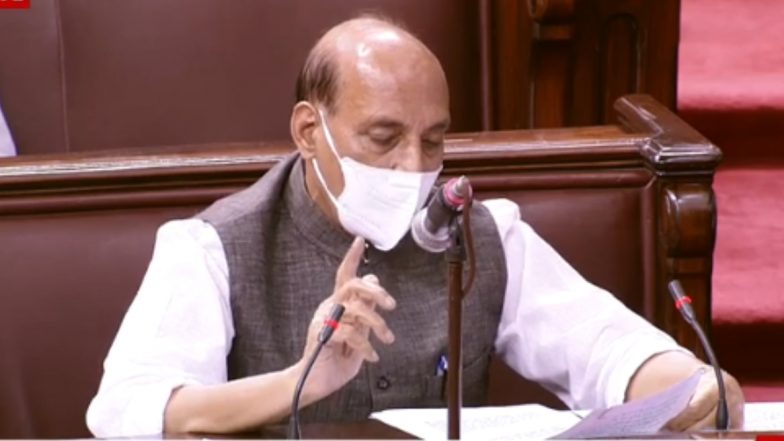 भारत को सीमाओं पर चीन की 'अंधाधुंध आक्रामकता' से चुनौती मिली: रक्षा मंत्री राजनाथ सिंह