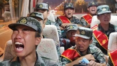 PLA Soldiers Crying Video: लद्दाख सीमा पर कथित रूप से तैनाती को लेकर पीपल्स लिबरेशन आर्मी के सैनिकों के रोने का वीडियो आया सामने,  चीनी और ताइवानी मीडिया के बीच छिड़ी जुबानी जंग