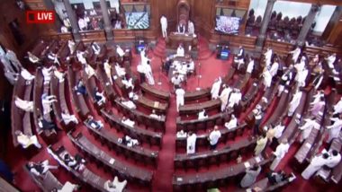 Rajya Sabha Adjourned: 8 सांसदों के निलंबन के बाद विपक्ष के हंगामे के चलते राज्यसभा की कार्यवाही 3 बार स्थगित