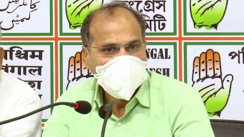 कांग्रेस नेता अधीर रंजन चौधरी पश्चिम बंगाल चुनाव के लिए जारी किया घोषणापत्र