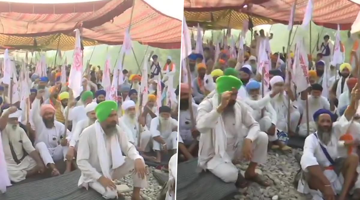 'Rail Roko' Agitation Enters 6th day: कृषि कानून के खिलाफ किसानों का 'रेल रोको' आंदोलन जारी, बड़े पैमाने पर विरोध प्रदर्शन की घोषणा