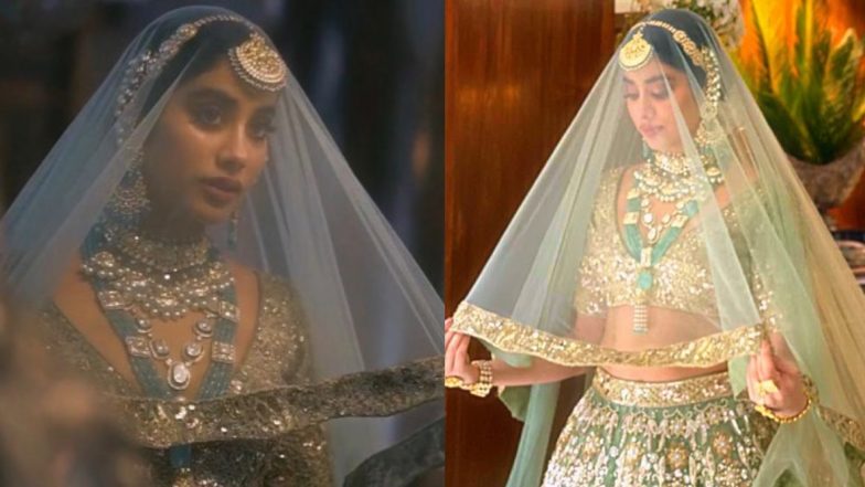 Janhvi Kapoor Latest Photos: दुल्हन की तरह सजी जान्हवी कपूर, तस्वीरें जीत लेगी आपका दिल