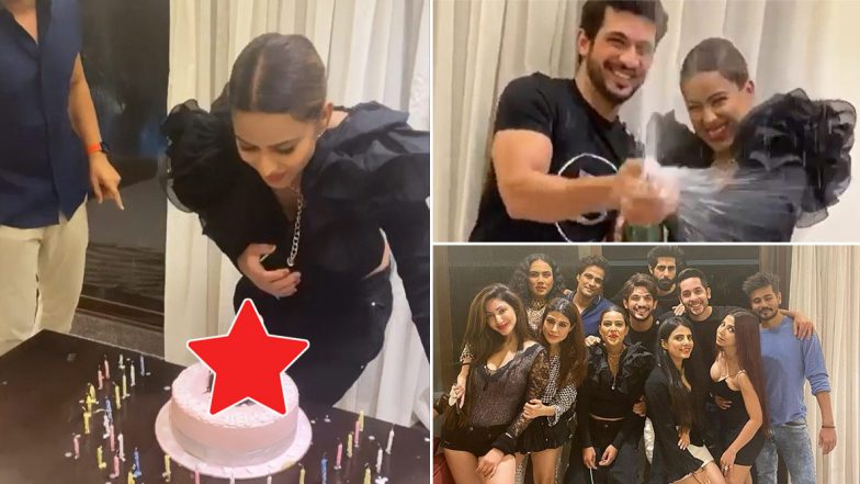 Nia Sharma Birthday Photos: निया शर्मा ने जन्मदिन पर काटा Penis के आकार का केक, फोटोज देखकर फैंस भी हुए हैरान