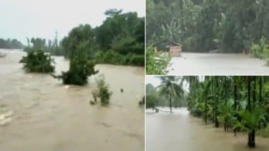 Karnataka: भारी बारिश के कारण कई जिलों में बनी बाढ़ की स्तिथि, स्थानीय लोगों को सुरक्षित स्थान पर ले जाया गया