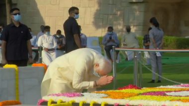 Gandhi Jayanti 2020: प्रधानमंत्री नरेंद्र मोदी ने बापू की 151वीं जयंती पर राजघाट पहुंचकर दी श्रद्धांजलि, अमित शाह और राहुल गांधी ने ट्वीट कर किया नमन