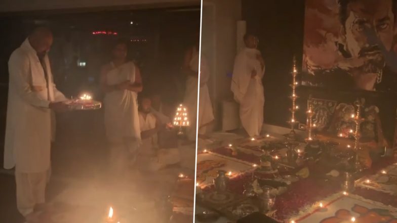 Dussehra 2020: संजय दत्त ने की दशहरा पूजा, वीडियो शेयर कर मान्यता दत्त ने लिखा इमोशनल पोस्ट