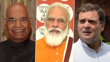 Vijayadashami 2020: कोरोना संकट के बीच देश में आज दशहरे की धूम, राष्ट्रपति रामनाथ कोविंद, पीएम मोदी और राहुल गांधी सहित इन नेताओं ने दी बधाई