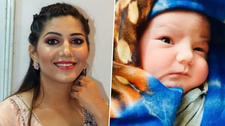 Sapna Choudhary Baby Boy Photo: हरयाणवी डांसर सपना चौधरी के बेटे की पहली फोटो हुई Viral, क्यूटनेस देखकर पिघला फैंस का दिल