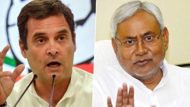 Bihar Assembly Election 2020: कांग्रेस का नीतीश सरकार पर बड़ा हमला, कहा-बिहार में ऐसा कोई भी विभाग नहीं बचा जहां 'कुशासन बाबू' ने भ्रष्टाचार नहीं किया