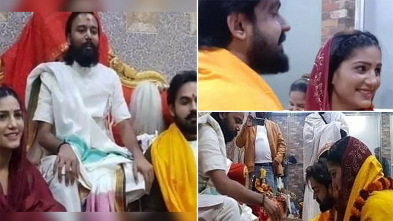 Sapna Choudhary Wedding Photos: हरयाणवी डांसर सपना चौधरी की शादी की फोटोज हुई Viral, हाल ही में दिया बेटे को जन्म 