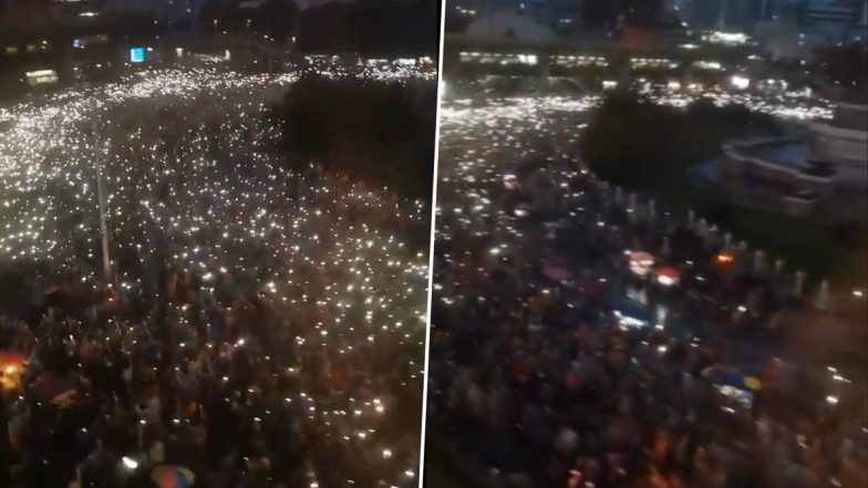 Thailand Protests, Thousands Hit The Streets: थाईलैंड में राजशाही के खिलाफ हजारों की संख्या में सड़कों पर उतरे प्रदर्शनकारी, देखें VIDEO