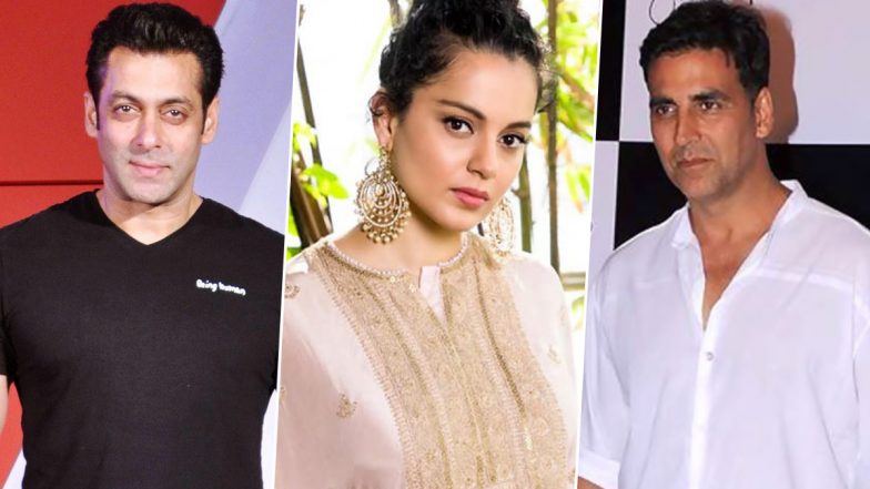 #BollywoodStrikesBack: कंगना रनौत ने मीडिया पर केस दर्ज करने को लेकर सलमान खान, अक्षय कुमार समेत अन्य स्टार्स को लगाई फटकार, कहा- मैं सबको एक्सपोज करती रहूंगी
