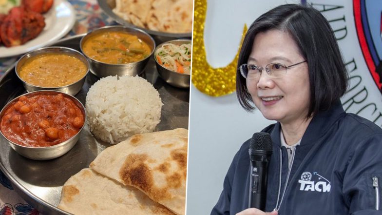 Taiwan की राष्‍ट्रपति Tsai Ing-Wen का झलका भारत प्रेम, बताया चना मसाला, नान और चाय है फेवरेट