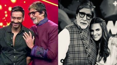 Amitabh Bachchan's 78th Birthday: अजय देवगन-नेहा धूपिया ने अमिताभ बच्चन को दी जन्मदिन की बधाई, देखें उनका ये स्पेशल पोस्ट