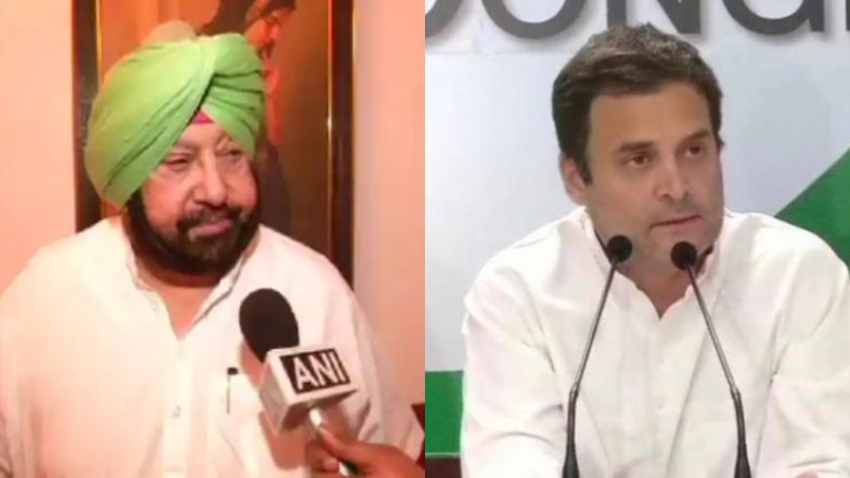 चंडीगढ़: कांग्रेस नेता राहुल गांधी और सीएम अमरिंदर सिंह ने 2,755 करोड़ के स्मार्ट विलेज कैंपेन को किया लॉन्च
