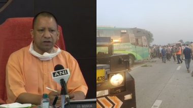 उत्तर प्रदेश के अलीगढ़ में बस पलटने से 3 की मौत, CM योगी आदित्यनाथ ने जताया दुख