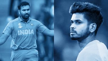 MI vs DC IPL 2020 Final: फाइनल मुकाबले से पहले मैदान में मस्ती करते हुए नजर आए रोहित शर्मा और श्रेयस अय्यर, देखें तस्वीर