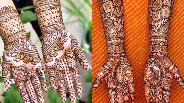 Kojagiri Purnima 2020 Mehndi Designs: कोजागरी पूर्णिमा के शुभ अवसर पर अपने हाथों और पैरों पर रचाएं लेटेस्ट हेना पैटर्न मेहंदी, देखें आकर्षक और सुंदर डिजाइन (Watch Video)