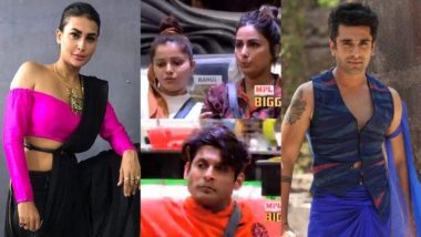 Bigg Boss 14 October 21 Episode: घर से निकले सिद्धार्थ, हिना और गौहर, पहले कैप्टन टास्क में भिड़े एजाज और पवित्रा