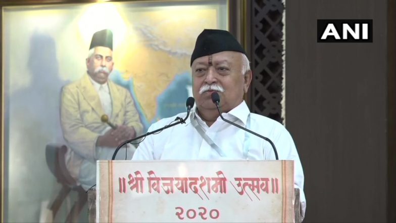 नई दिल्ली: RSS सरसंघचालक मोहन भागवत ने विजयादशमी के अवसर पर आर्टिकल 370, नागरिकता संशोधन कानून और राम मंदिर का किया जिक्र