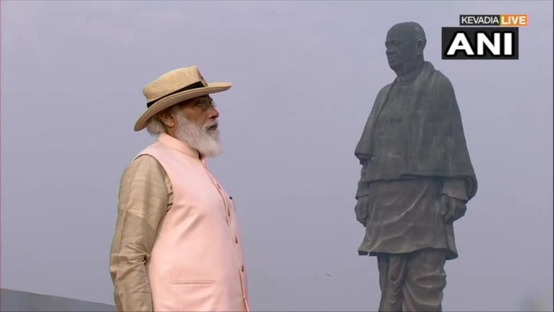 Birth Anniversary of Sardar Vallabhbhai Patel: प्रधानमंत्री नरेंद्र मोदी ने लौह पुरुष सरदार वल्‍लभ भाई पटेल को अर्पित की श्रद्धांजलि, एकता की दिलाई शपथ