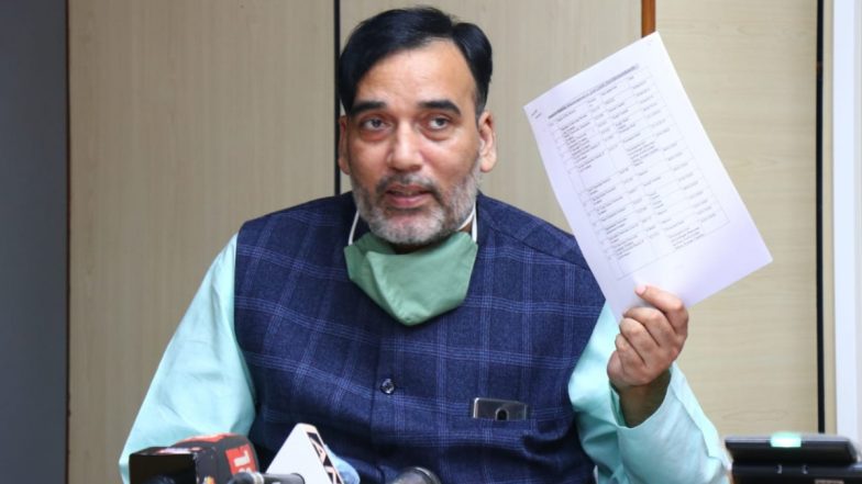 दिल्ली के पर्यावरण मंत्री गोपाल राय बोले- राजधानी में केवल ग्रीन पटाखों के उत्पादन, बिक्री और उपयोग की अनुमति