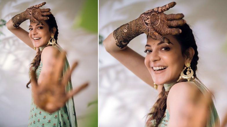 Kajal Aggarwal-Gautam Kitchlu Wedding: सिंघम एक्ट्रेस काजल अग्रवाल की मेहंदी सेरेमनी की फोटो आई सामने, बॉयफ्रेंड गौतम किचलू के साथ करने जा रही हैं शादी