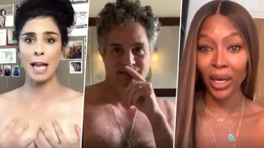 Naked Ballot: हॉलीवुड सेलेब्स Amy Schumer, Mark Ruffalo, Tiffany Haddish, Chris Rock और Naomi Campbell ने Nude होकर 'नग्न मतपत्र' कानून के बारे में लोगों किया जागरूक