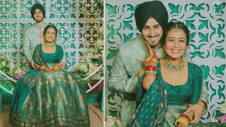 Neha Kakkar And Rohanpreet Singh Mehendi Ceremony: नेहा कक्कड़ ने लगाई रोहनप्रीत सिंह के नाम की मेहंदी, देखे ये शानदार फोटोज