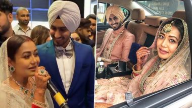 Neha Kakkar-Rohanpreet Singh Wedding: नेहा कक्कड़ का ससुराल में ढोल-बाजे के साथ हुआ ग्रैंड वेलकम, देखें ये शानदार Video