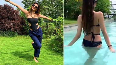 Palak Tiwari Hot Video: श्वेता तिवारी की बेटी पलक तिवारी ने बिकिनी पहनकर स्विमिंग पूल में लगाईं आग, 20 वर्षीय एक्ट्रेस का हॉट वीडियो हुआ वायरल