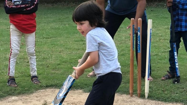 Taimur Ali Khan पर चढ़ा IPL का बुखार? करीना कपूर खान ने क्रिकेट खेलते हुए फोटो की शेयर