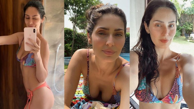 Bruna Abdullah Hot Pics: एक्ट्रेस ब्रूना अब्दुल्लाह ने बिकिनी पहनकर शेयर की हॉट बाथरूम सेल्फी, सेक्सी फिगर से मचाया बवाल
