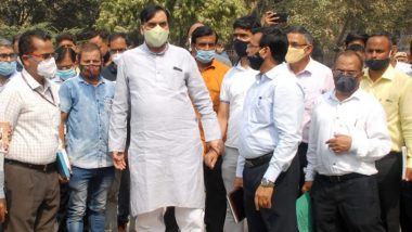 पर्यावरण मंत्री गोपाल राय ने चांदनी चौक में चल रहे पुर्ननिमार्ण कार्य का किया निरीक्षण, प्रदूषण को कम करने के लिए सभी से की योगदान की अपील