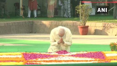 Lal Bahadur Shastri Birth Anniversary: पीएम नरेंद्र मोदी ने पूर्व प्रधानमंत्री लाल बहादुर शास्त्री को स्मारक विजय घाट पर अर्पित की श्रद्धांजलि