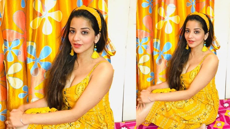 Monalisa Hot Photo: भोजपुरी एक्ट्रेस मोनालिसा का एक बार फिर दिखा खूबसूरत अंदाज, यलो कलर की ड्रेस में बिखेरा जलवा
