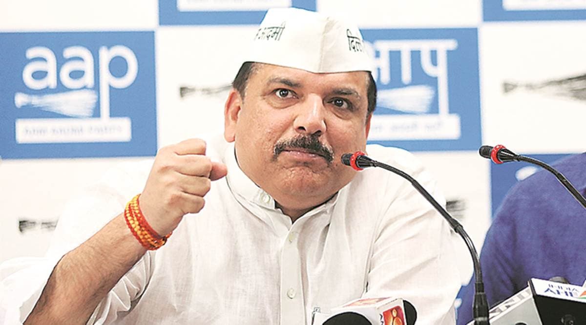 AAP प्रभारी संजय सिंह ने यूपी सरकार पर लगाया बड़ा आरोप, कहा-उत्तर प्रदेश में महिला हो या अन्य हत्याओं में जाति पूछकर हो रही है कार्रवाई
