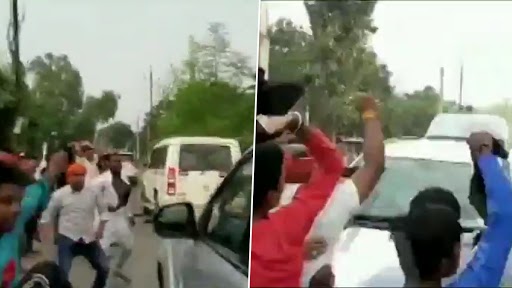 Bihar Assembly Elections 2020: बिहार के भोजपुर में केंद्रीय मंत्री आरके सिंह को दिखाए गए काले झंडे, विरोध में जमकर हुई नारेबाजी- देखें वीडियो