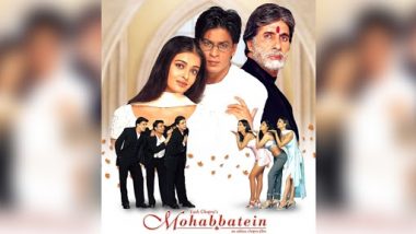 Mohabbatein turns 20: 'मोहब्बतें' के 20 साल होने पर अमिताभ बच्चन ने किया याद